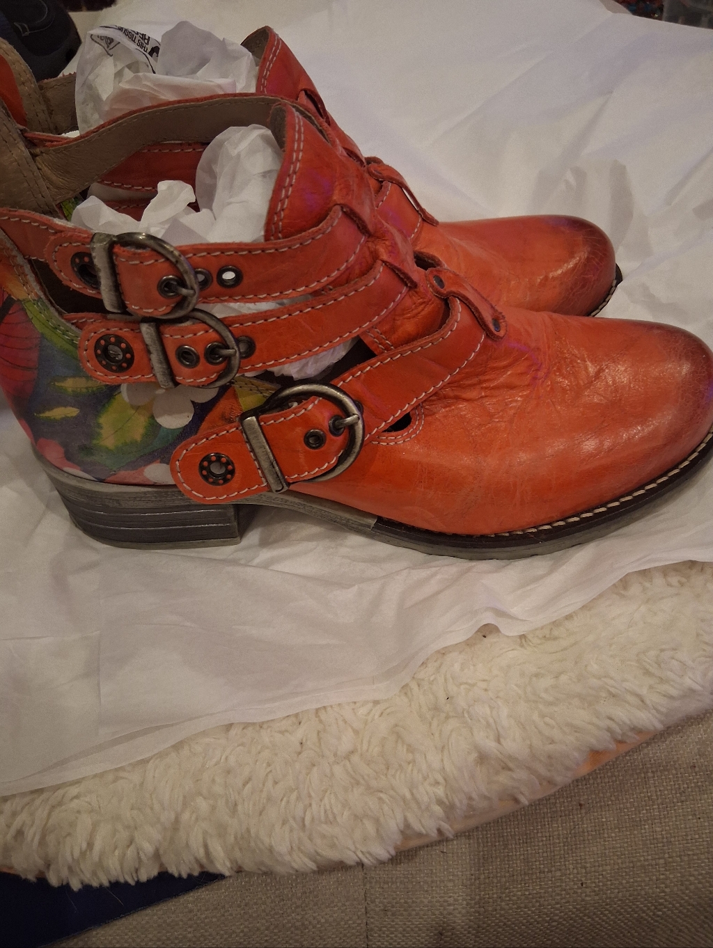 Dromedaris Leather Booties Nwt. Size 40/10